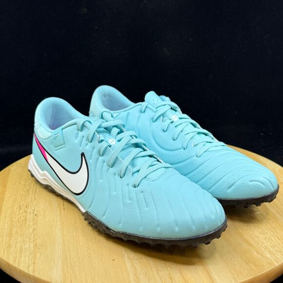 Nike Tiempo Legend 10 Pro Men’s Sz 10.5 Turf Soccer Cleats Copa Blue DV4342-401 - Picture 4 of 9